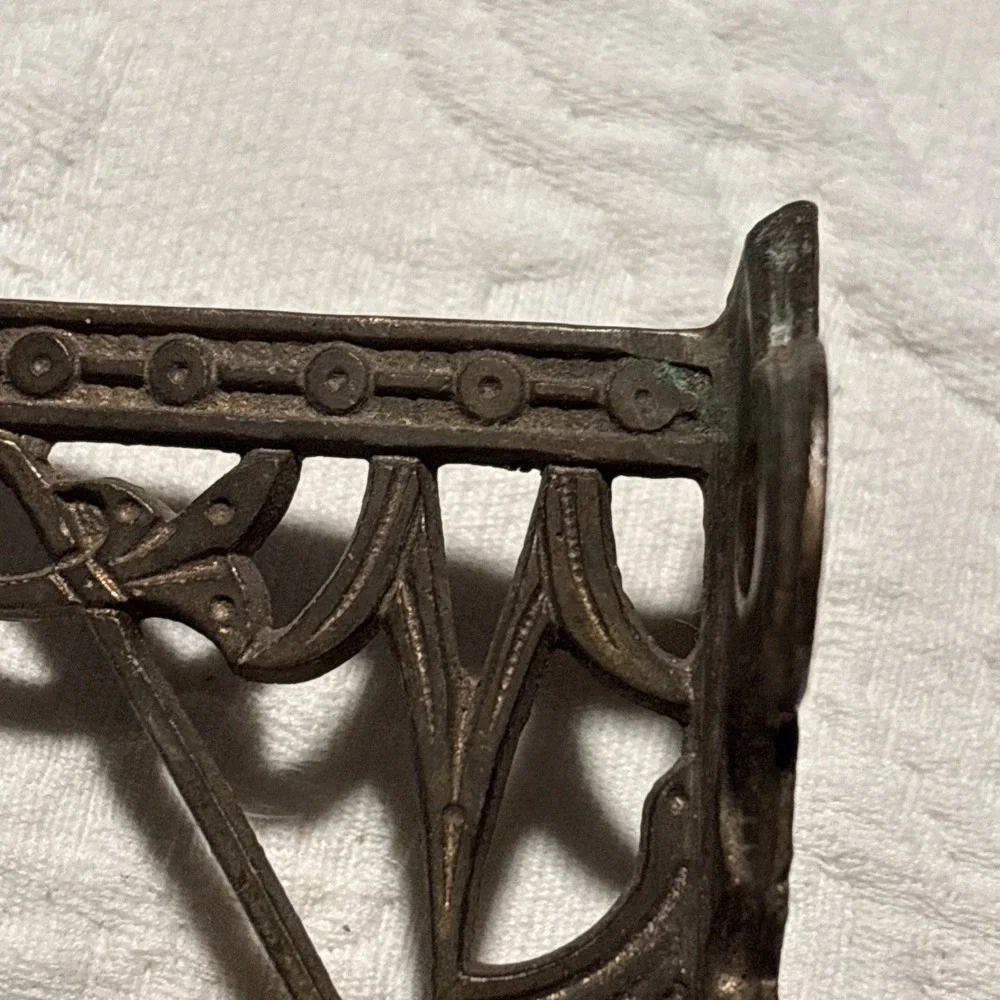 Old Coat Hook Bath Robe School House Farm Wardrobe Windsor Vintage Rustic Iron
